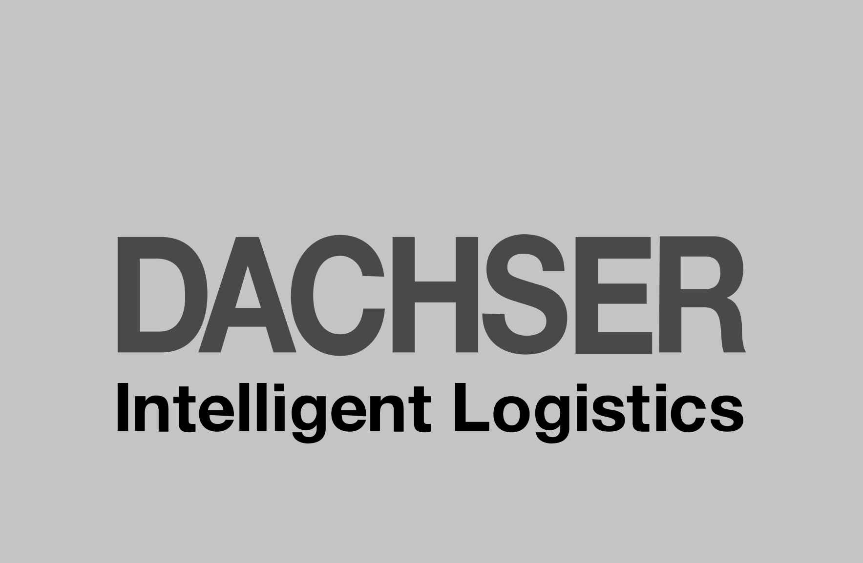 monochromatic Dachser logo