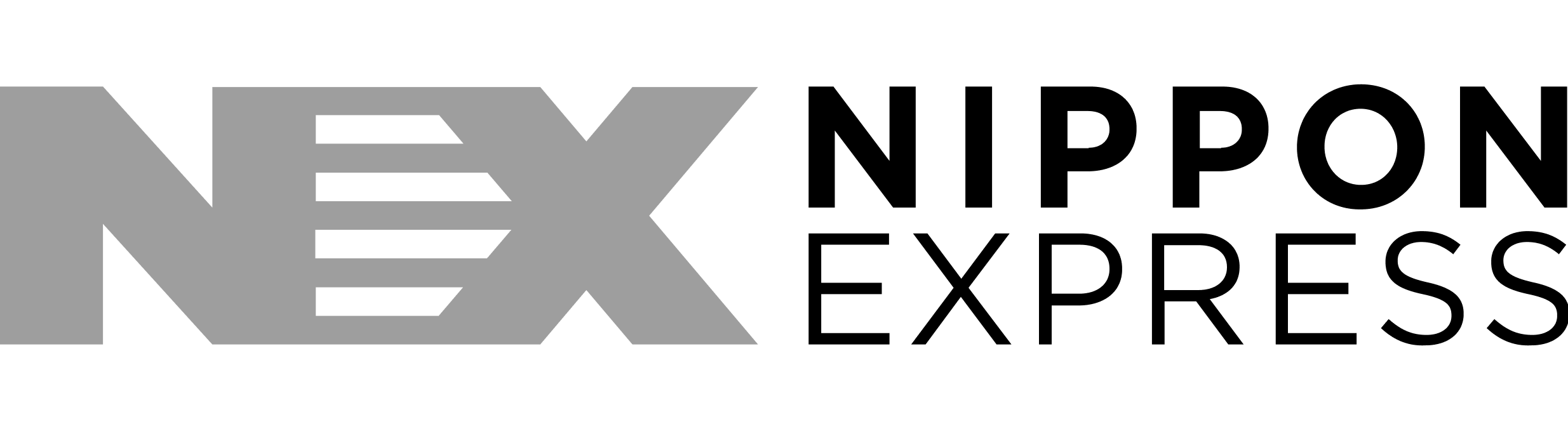 monochromatic nippon express logo