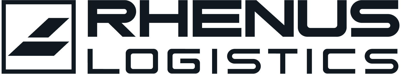 monochromatic rhenus logistics logo